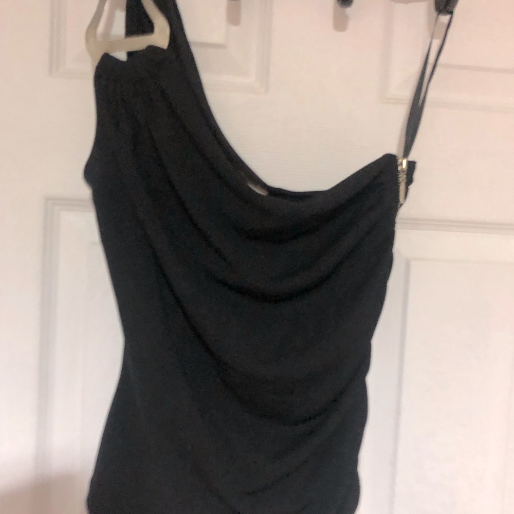 One of a kind one shoulder top